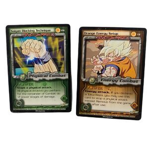 2002 Dragon Ball Z Combat Cards Lot From Bird Studios And Funimation Inc